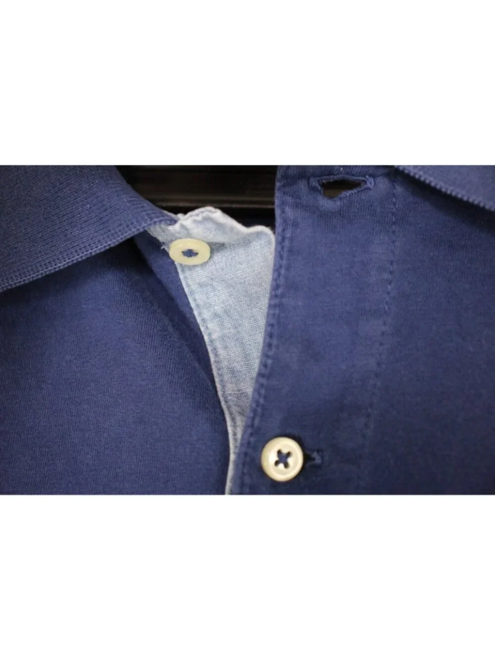 Polo Ralph Lauren Mens 3XB 3XL Big Blue Polo Shirt Q1146 - Picture 3 of 5